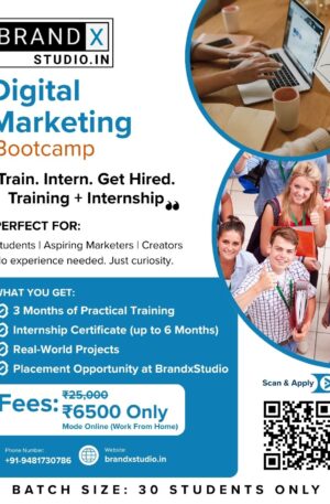 Digital Marketing Bootcamp by BrandxStudio